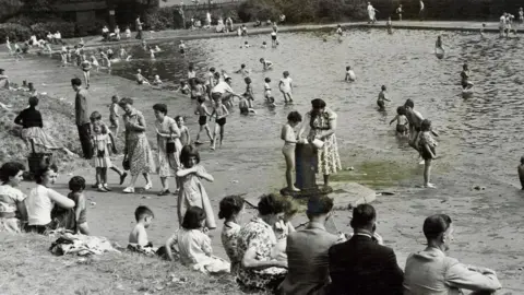 Getty Images Paddling pool