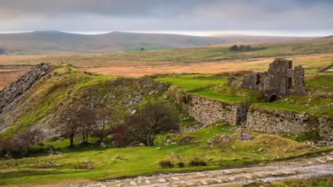 Craig Joiner/Loop Images via Getty Images Ruins of Foggintor Quarry works in Dartmoor National Park