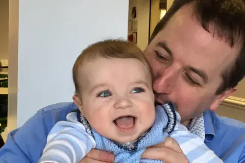 Tom Green Tom Green and baby Sam