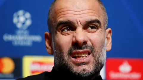 Manchester City manager Pep Guardiola