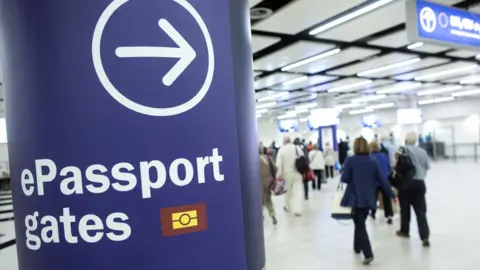 Getty Images Gatwick gates