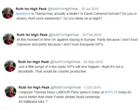 Twitter Tweets by Ruth for High Peak