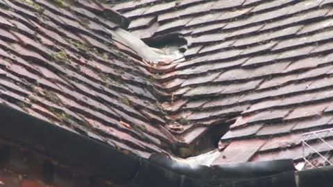 Jane Austen house roof