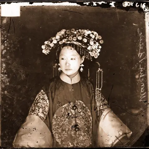 Wellcome Collection. London A Manchu Bride, Beijing 1871–72