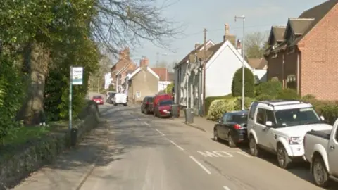 Google Church Lane in Ravenstone