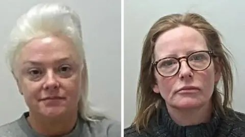 Lancashire Police Catherine Hudson and Charlotte Wilmot