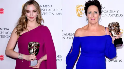 PA Jodie Comer and Fiona Shaw