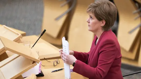 PA Media Nicola Sturgeon