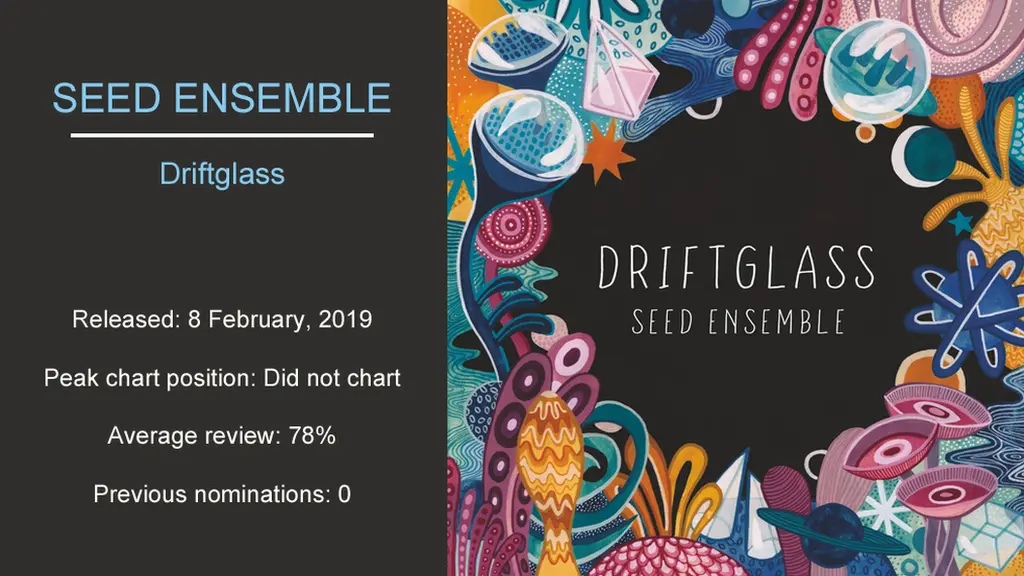 Artwork for Seed Ensemble - Driftglass