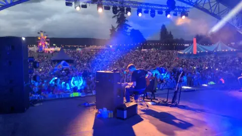 Belladrum Festival Peat and Diesel at Belladrum