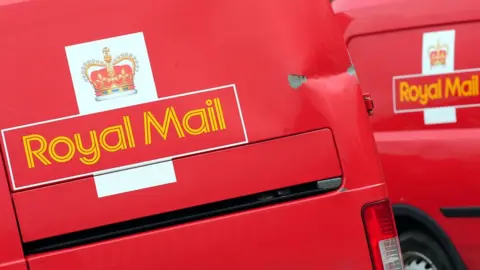 PA Media Royal Mail van