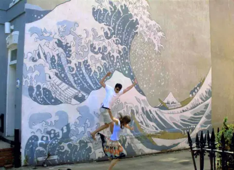 William Foucher The Camberwell mural has no boats, unlike a version in Washington DC (see box below)