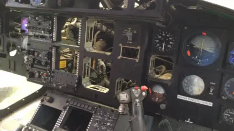 Helicopter cockpit