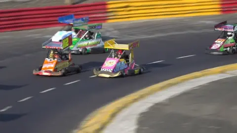 Ninja Karts racing at Lochgelly