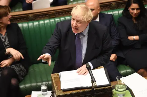 UK Parliament Boris Johnson