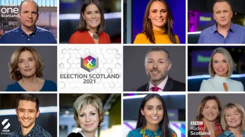 BBC Election presenters