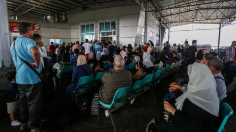 Getty Images Rafah border crossing on 2 November