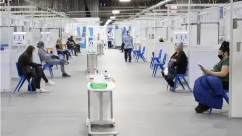 PA Media louisa jordan vaccination centre