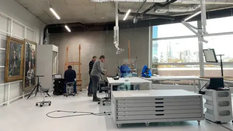 BBC A workshop inside the Boijmans Van Beuningen