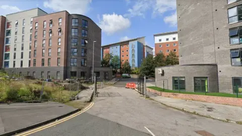 Google Student accommodation on Servia Road in Leeds