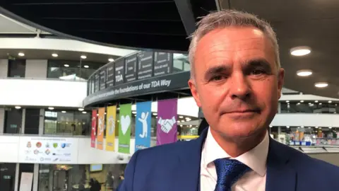 Emma Baugh/BBC Rick Carroll