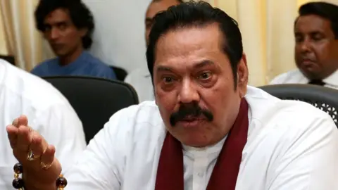 Getty Images Mahinda Rajapaksa