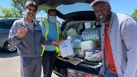 Khalil Mohamed Arif, Mohammed Elsharif and Khalil Aden Abdi