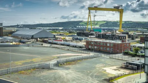 Getty Images Belfast docks