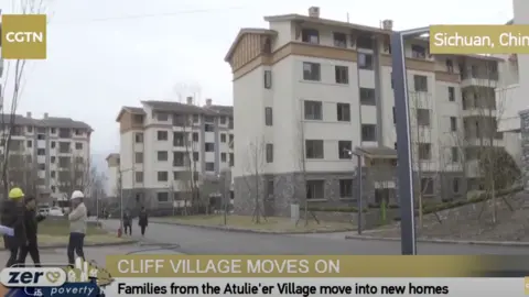 CGTN/Youtube The new apartment blocks