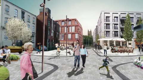 Bolton Council artist's impression