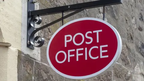 Gannet77 Sign outside a UK Post Office