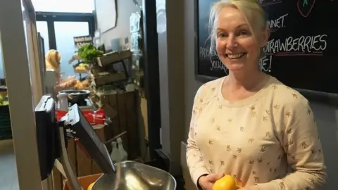BBC market fruit and vegetable stallholder
