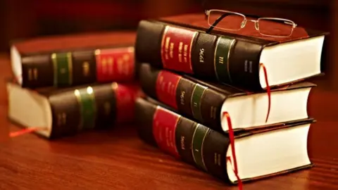 Getty Images law books