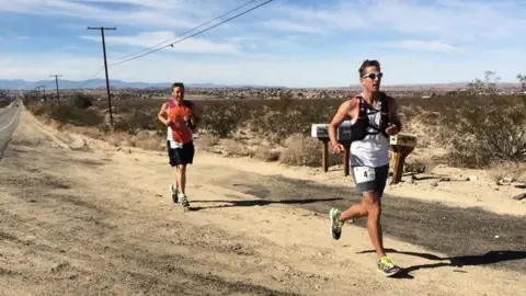 Bryce Carlson Runners in the Race Across the USA