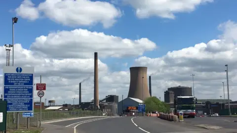 BBC British Steel plant