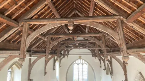 The Architect Studio ceiling of becket's Chapel