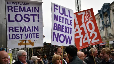 AFP Pro-Brexit campaigners