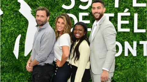 Getty Images FBI stars Jeremy Sisto, Missy Peregrym, Ebonee Noel and Zeeko Zaki