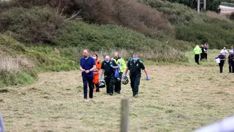 Simon Heester/Cornwall Live The scene of the incident in Newquay