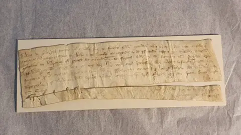 National Trust for Scotland Robert the Bruce letter