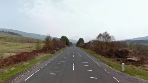 Google The A82 between Crianlarich and Tyndrum