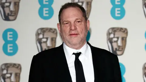 Getty Images Harvey Weinstein at the 2016 Bafta Film Awards