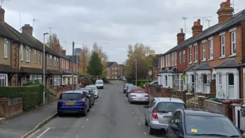 Google Residents parking street in Caversham
