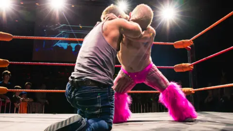 Extreme Dwarfanators Wrestling Wrestlers said they were "deeply upset" that shows had been cancelled