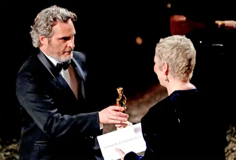 Reuters Olivia Colman and Joaquin Phoenix