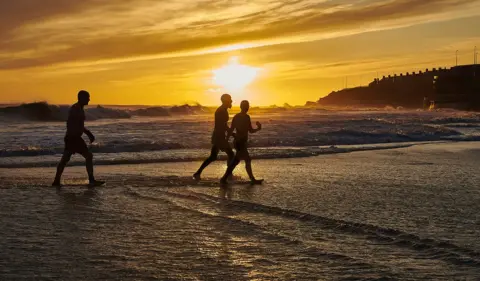 John Donoghue Sea swimmers