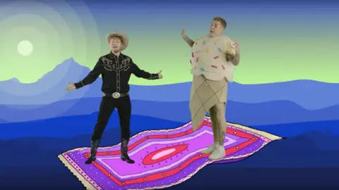 Atlantic Records Ed Sheeran and Justin Bieber