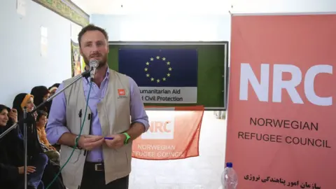 NRC Olivier Vandecasteele while working for NRC