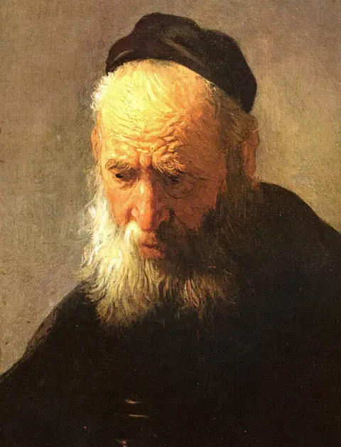 Alamy Head of an Old Man in a Cap (circa 1630) by Rembrandt
