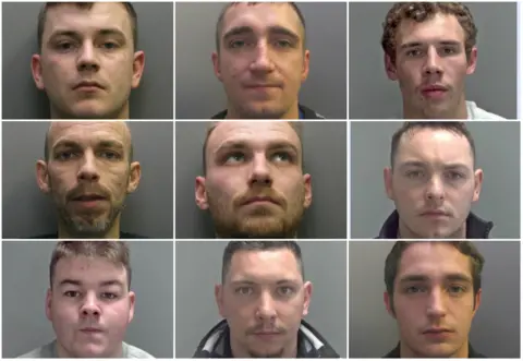 cambridgeshire police Gang members